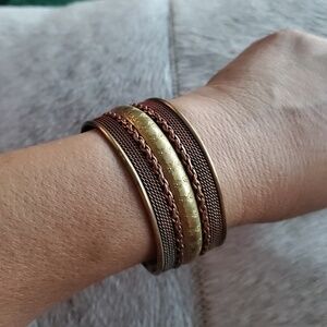 Copper Brass Cuff Bracelet India